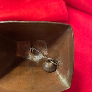 Vintage copper cow bell